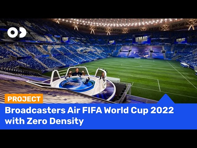 Broadcasters Air FIFA World Cup 2022 with Virtual Studio Graphics Powered by Reality class=