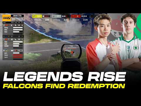 Legends Rise - Falcons Find Redemption | PGS 7 Survival Stage Recap