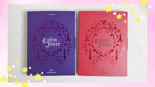 🏨 unboxing purple kiss 5th mini album cabin fever (red & purple ver) 🛎