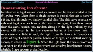 Light: Interference and Diffraction