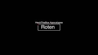 HackTheBox Apocalypse CTF - Roten