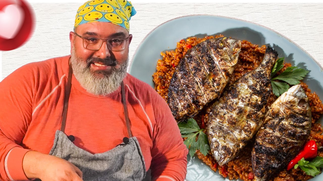 مع دخول العيد الشيف محمد صلاح قرر يعمل لكم وصفة سمك مع شوية رز صياديه من القلبك يحبها 😋