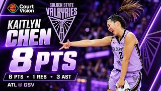 Details Kaitlyn Chen - 8 Points, 3 Assists, 1 Rebound vs Dream - Game 2 - 2026 WNBA News