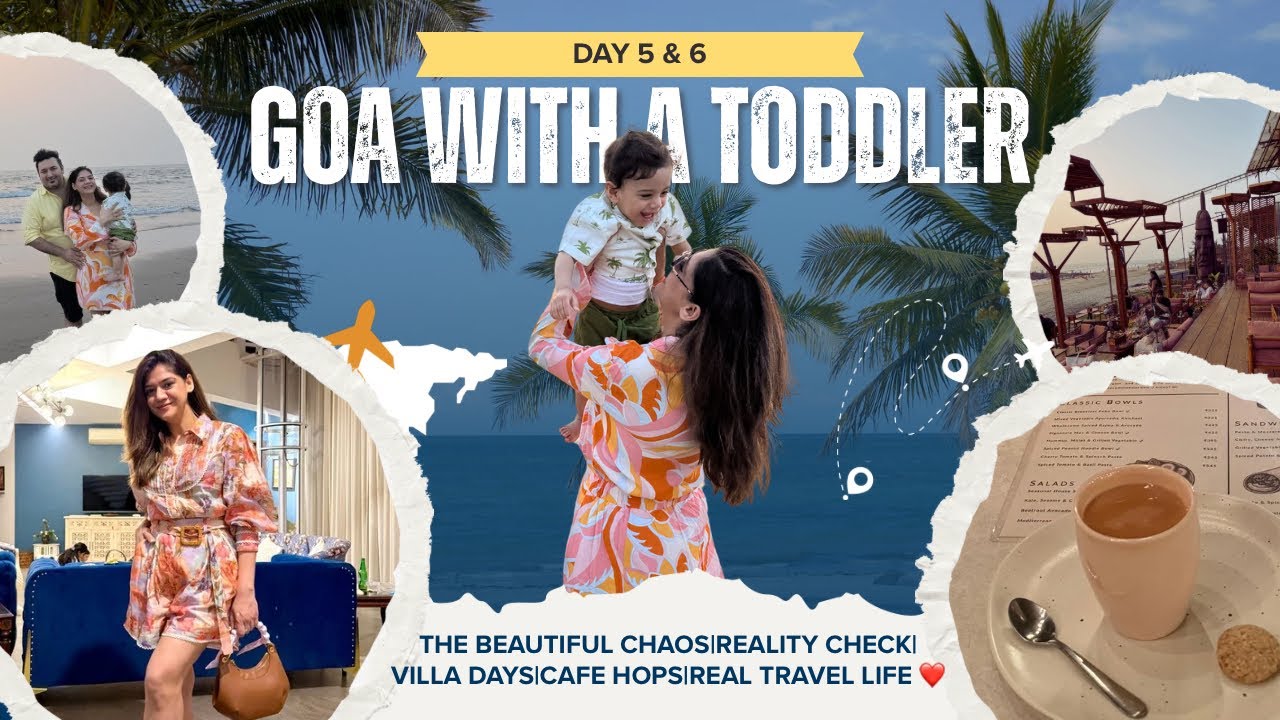 Realistic travel vlog with a toddler | Motherhood on vacation - a sick mom 😢