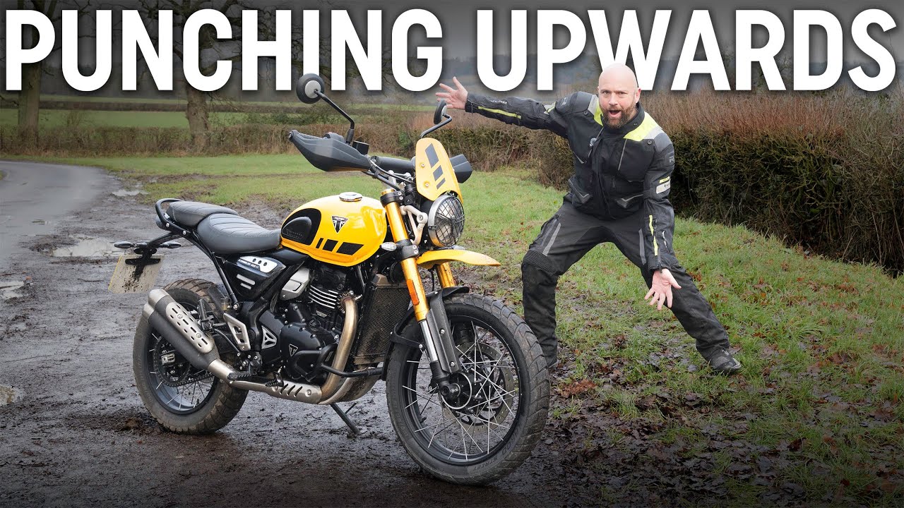Маленький мотоцикл, широкая улыбка – обзор Triumph Scrambler 400XC