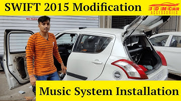 "Maruti Suzuki Swift 2015 Speaker Install Modification" | Best Car Accessories in Vadodara 🔥