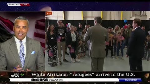 First 49 Afrikaners arrive in US  - Sherwin Bryce-Pease shares more