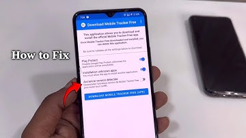 Mobile tracker free not installed | Old version detected
