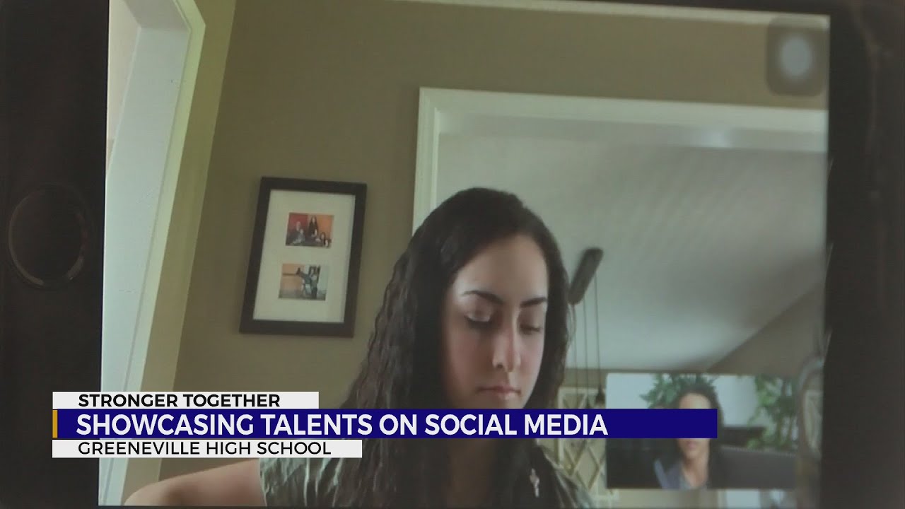 Greeneville High School students spreading positive messages while apart