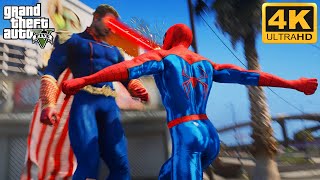 Gta 5 - Spider - Man Vs Homelander Death Battle 