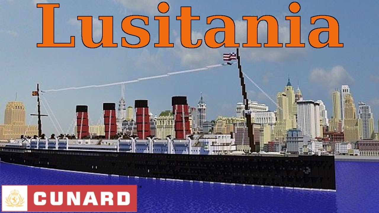 Minecraft - R.M.S. Lusitania (CreeperCraftCity)