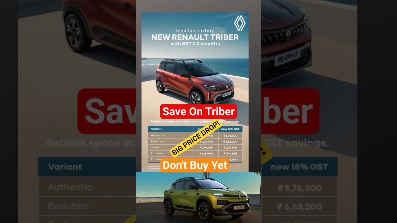 New Renault Triber Price Cut! This Is A Crazy Deal! 🤯 