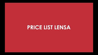 Price List Lensa Optik Melawai screenshot 4