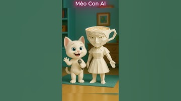 Thử thách Mèo con gấp các nhân vật trong thế giới Brainrot bằng giấy #shorts #cat #brainrot #ai