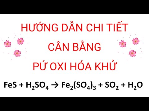 Video cân bằng phản ứng FeS H2SO4 tạo thành Fe2(SO4)3 SO2 H2O - youtube