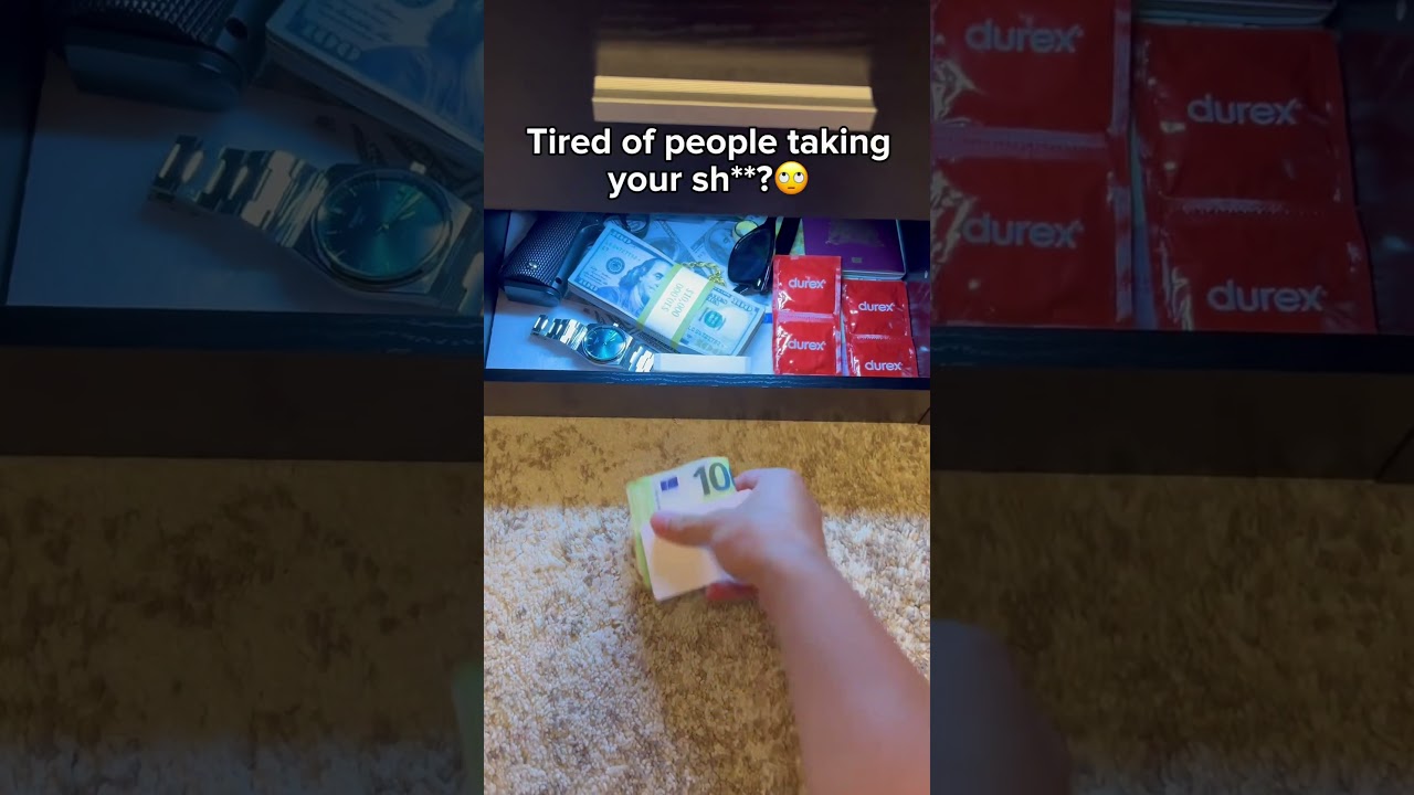 Keep your valuables safe😎 