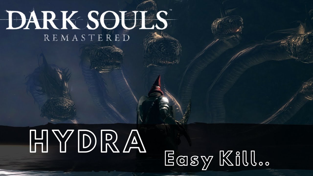 Defeat the ferocious Hydra in Dark Souls and claim victory