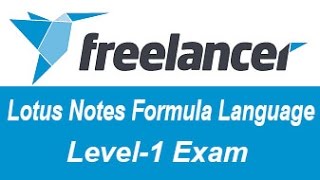 Athlete Statistics Freelancer.com Lotus Notes Formula Language Level-1 Test Answers