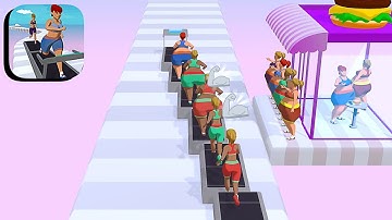 Treadmill Stack ​- All Levels Gameplay Android,ios (Part 2)