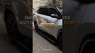 innova hycross automatic side step installed #innovahycross #pune