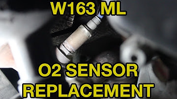 Mercedes-Benz ML320 / ML350 Oxygen O2 Sensor Replacement (W163)