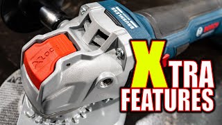 X-LOCK TECH - BOSCH 18V Brushless 4-1/2" Angle Grinder [GWX18V-8N]