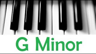 g minor scale & chords