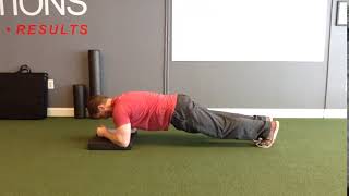 Slider rocking plank - EBM Fitness Solutions