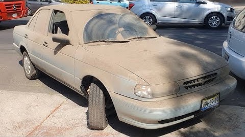 Compré un Nissan Tsuru GSll que Llevaba Guardado 20 años