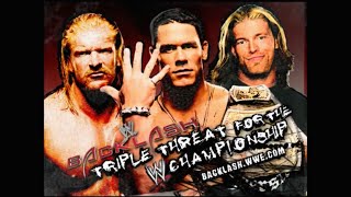 Story of John Cena vs. Triple H vs. Edge | Backlash 2006