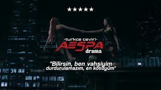 aespa — drama türkçe çeviri