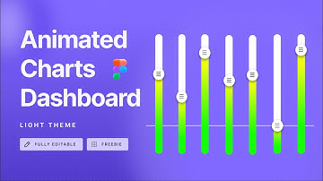 Animated Charts Design for Dashboard - Auto Layout in Figma 2022 #Config2022