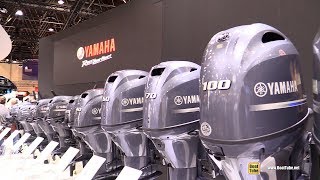 2020 Yamaha 100hp 70hp 60hp 40hp Marine Engines - Walkaround - 2020 Boot Dusseldorf