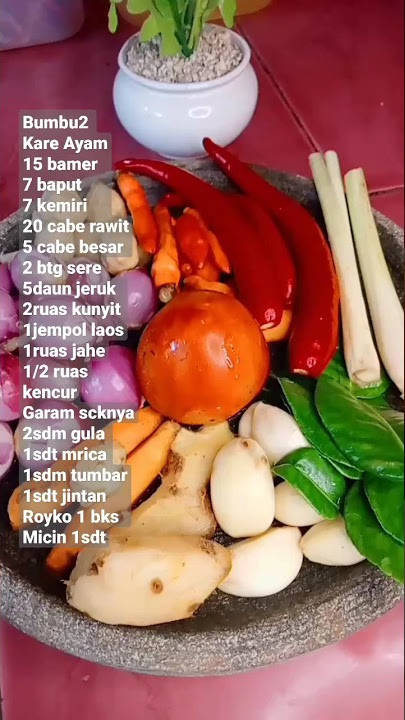 Bumbu 2 Kare Ayam #shorts