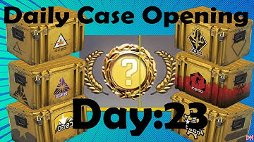 Opening A CS:GO Case everyday until I get a KNIFE! Day:23