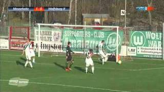 ZFC Meuselwitz 2:1 VFL Wolfsburg II (Regionalliga Nord 2010/2011)