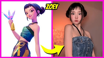 KPOP Demon Hunters in a Real-Life TikTok Version #2 ~ Guess the Voice Quiz | Rumi, Zoey, Mira, Jinu