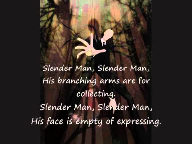 Dugzy - SLENDER MAN SONG (REMIX): listen with lyrics
