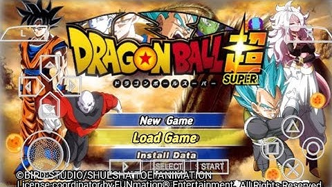 New Dragon Ball Super DBZ TTT Mod ISO with Permanent menu, New Goku & Vegeta.....