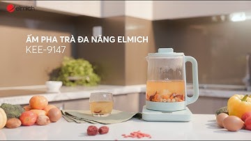 Ấm pha trà đa năng Elmich KEE-9147| Một ấm trà, vạn tiện ích