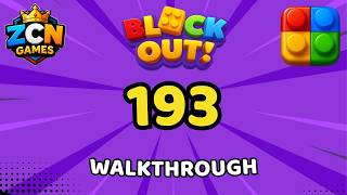 Block Out Level 193 Walkthrough | Full Solution