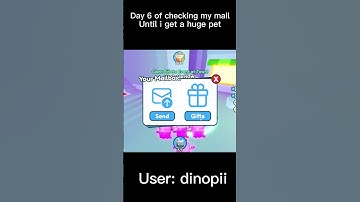 Day 6 of checking my mail until i get a huge pet in PSX
