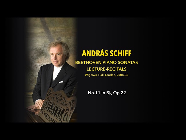 Beethoven - Sonate pour piano n°11: 1er mvt : Andras Schiff, piano