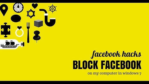 How to block Facebook website on my computer windows 7 latest video 2016