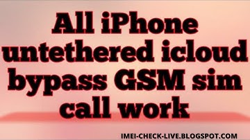 icloud bypass GSM sim Call Work on/Off Fixed All iOS All iPhone untethered One Click iCloud Bypass