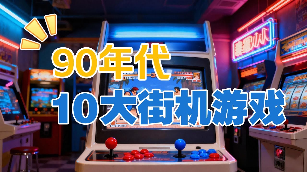 90年代十大霸榜街機遊戲 