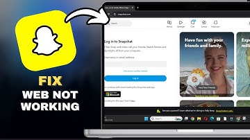 How to Fix Snapchat Web Not Working in SECONDS!