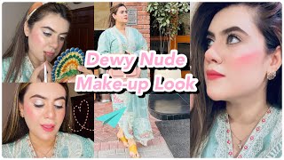 ✨SOFT & DEWY MAKE UP TUTORIAL✨| EID & MEET UP LOOK| SUMMER MAKE UP| #biamajeed #softmakeup #eidlook screenshot 2