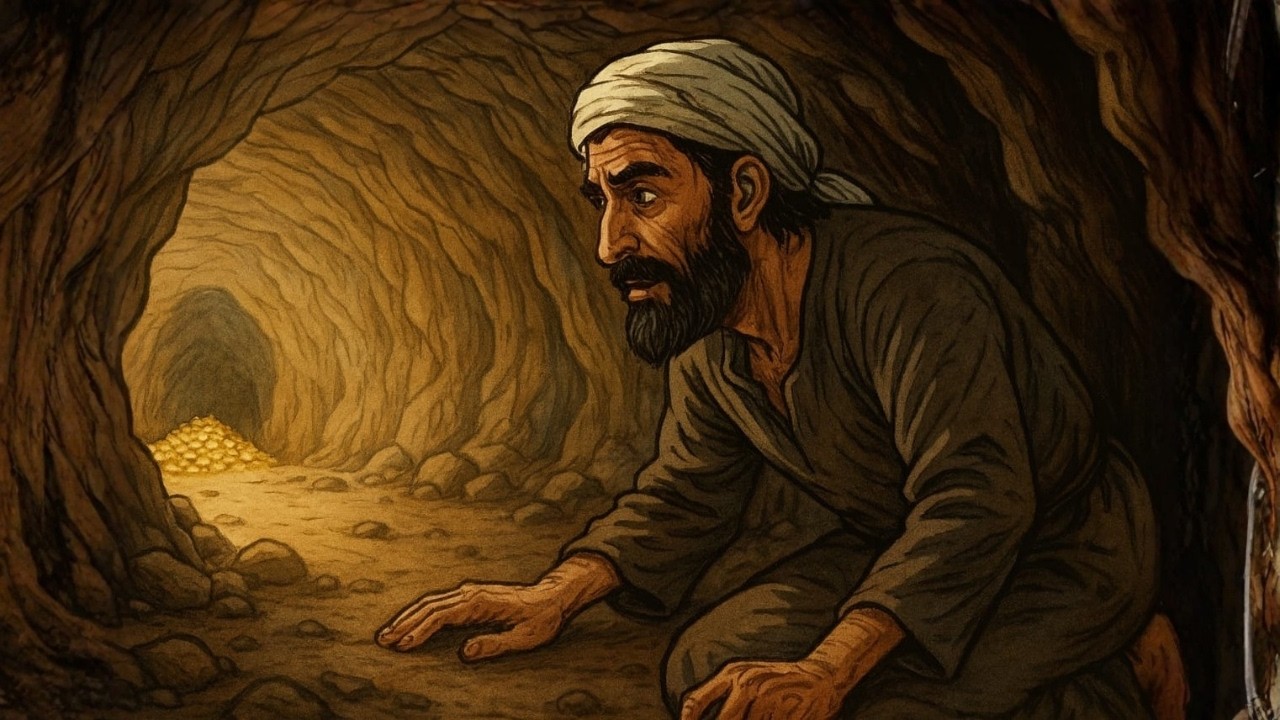 قصة الرجل الفقير الذي ظل 9 أيام سجينًا في الكهف وما وجده بالداخل غيّر حياته