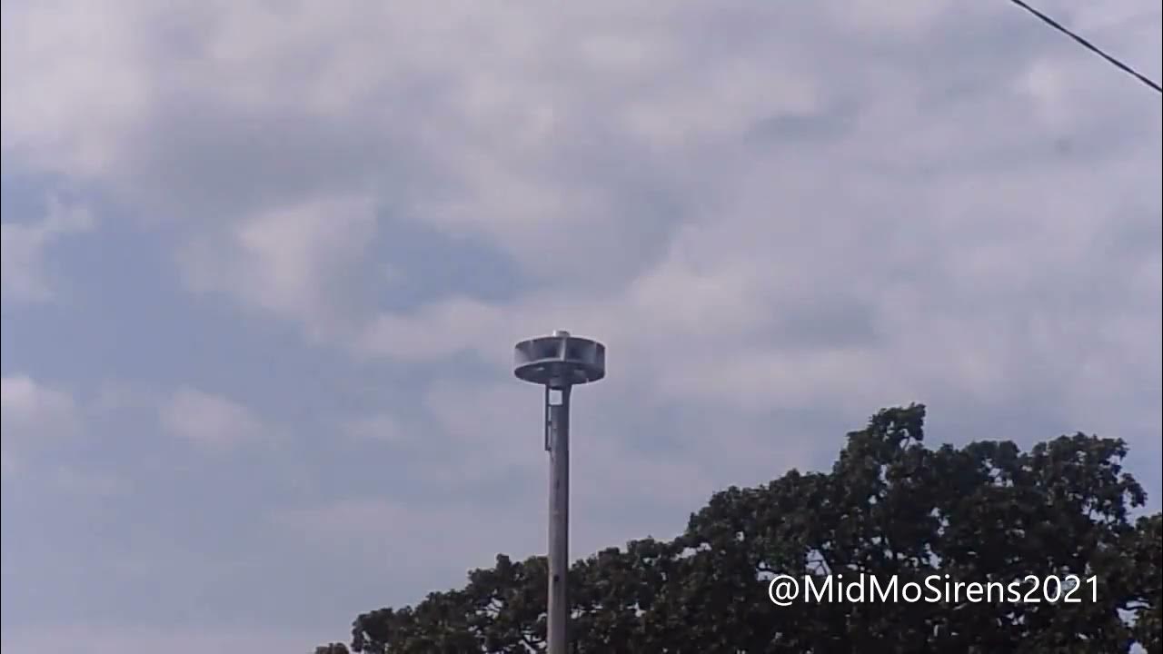 Eclipse 8 Siren Test, Warsaw, MO 9/1/21 YouTube